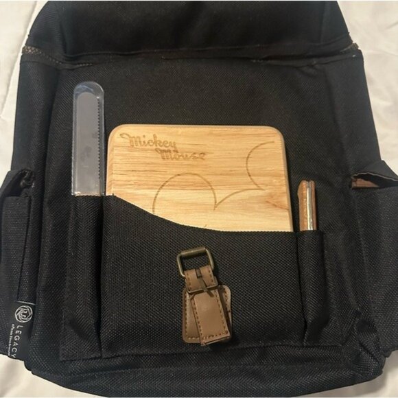 Disney Mickey Mouse Moreno Wine & Cheese Tote 3-Bottle Backpack NWT - Picture 12 of 16